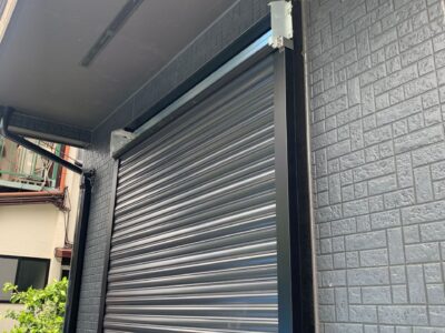 東京都三鷹市　H様邸　リクシル手動窓シャッターを電動化工事