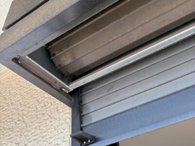 東京都昭島市　A様邸　既設電動シャッターもソムフィキットに交換してリモコン操作が可能