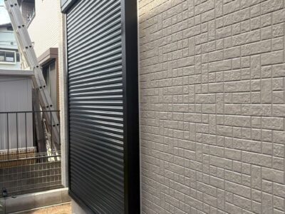 東京都国分寺市　S様邸　LIXILの手動シャッターをソムフィキット電動化工事