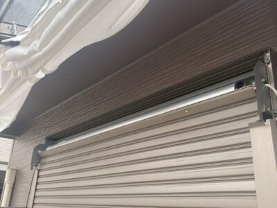 埼玉県草加市　Ｋ様邸　　ソムフィキットで窓シャッター電動化工事　三協立山製シャッター