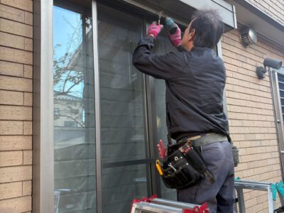 埼玉県川越市　Ｆ様邸　トステム手動シャッターをソムフィキットで電動化工事