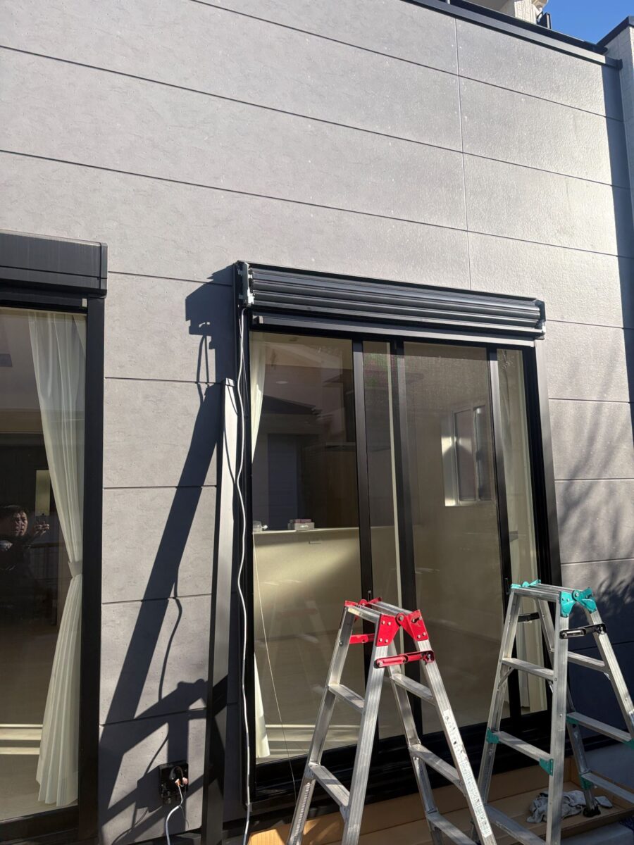 千葉県佐倉市　A様邸　ソムフィキットで窓シャッター電動化工事