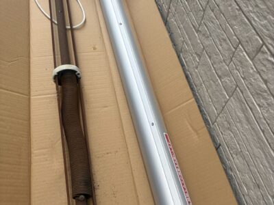 千葉県流山市　A様邸　三和シャッター製の手動シャッターもソムフィキットで電動化工事