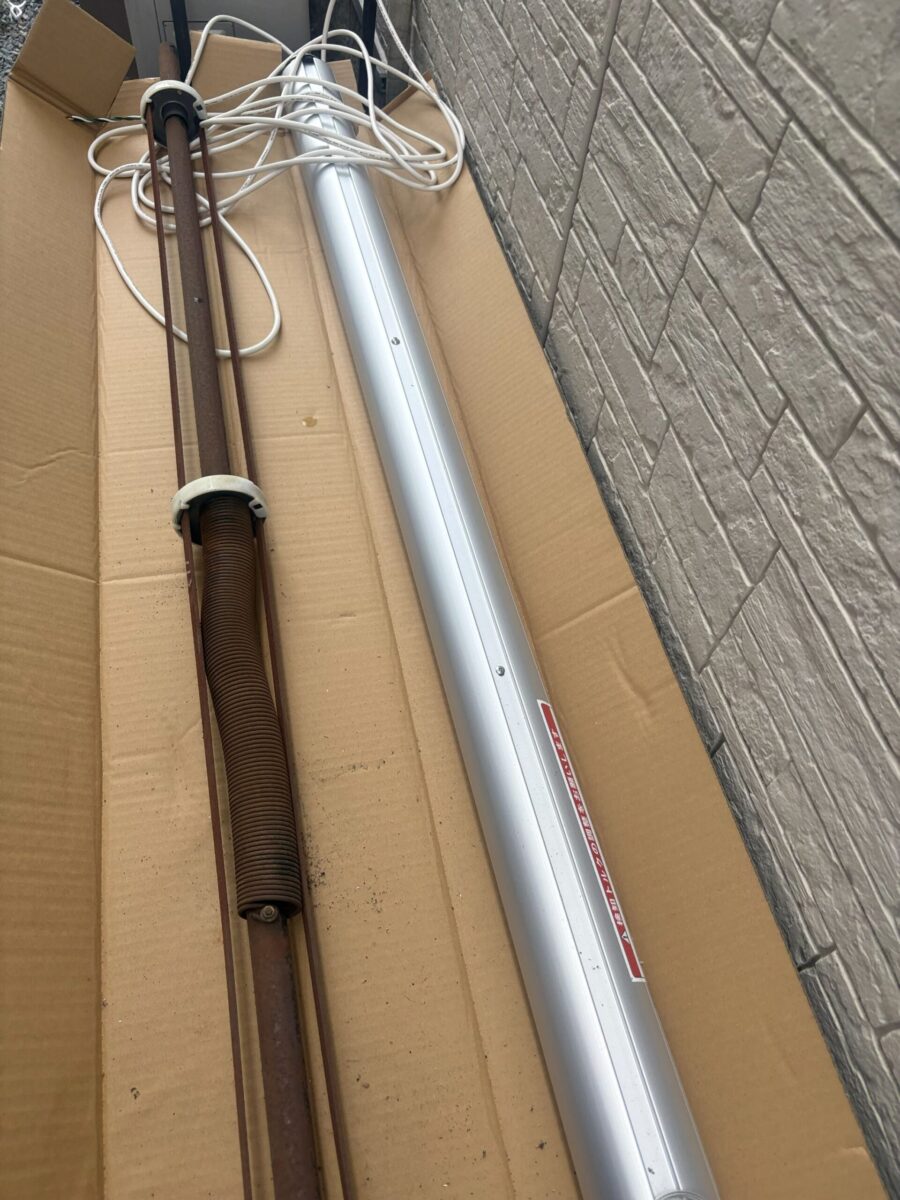 千葉県流山市 A様邸 三和シャッター製の手動シャッターもソムフィキットで電動化工事